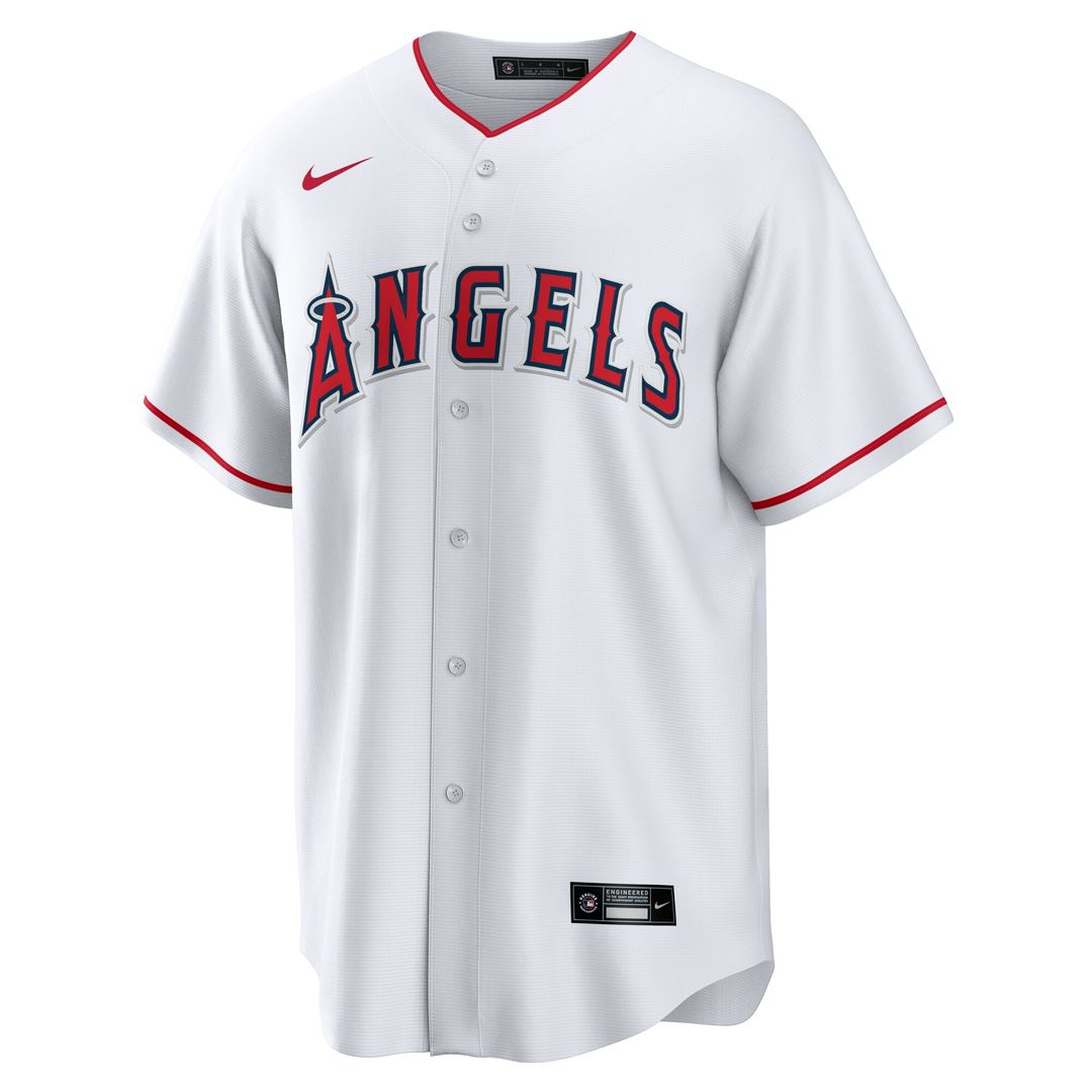 Los Angeles Angels Yusei Kikuchi Nike Home Replica Jersey - White
