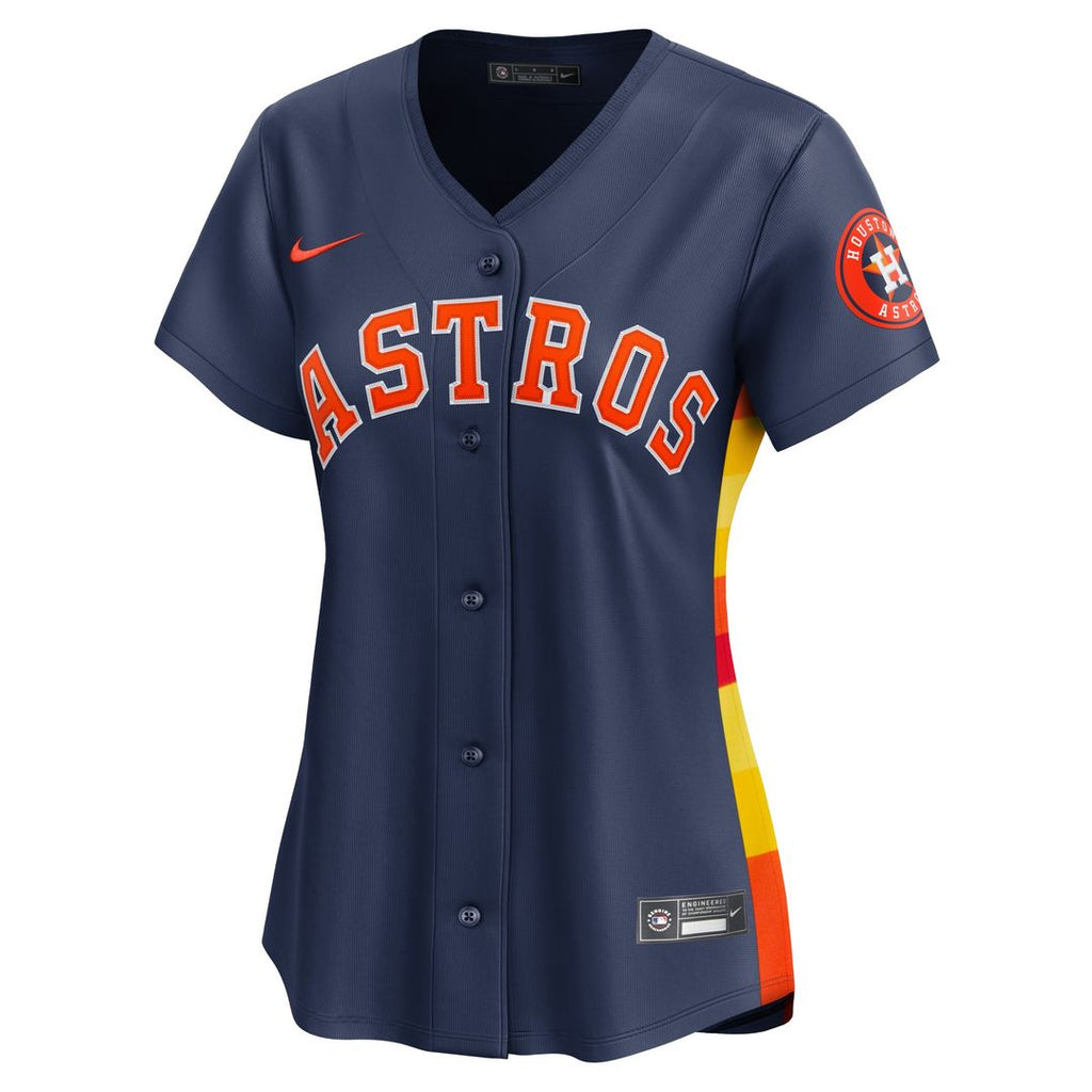Houston Astros Jose Altuve Nike Women's Alternate Limited Player Jersey – Navy