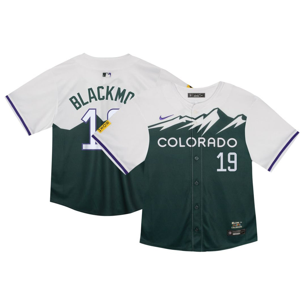 Colorado Rockies Charlie Blackmon Nike Toddler City Connect Limited Player Jersey - Green