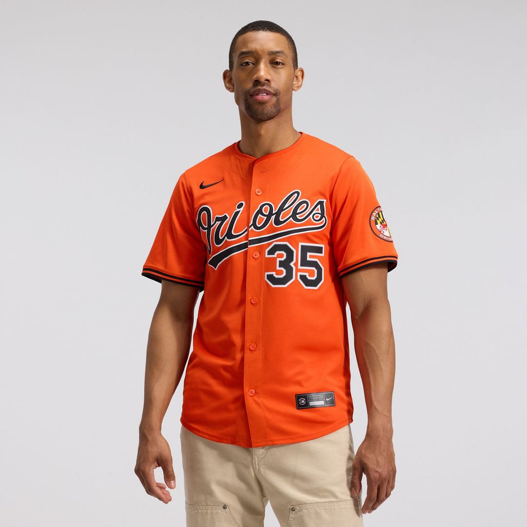 Baltimore Orioles Adley Rutschman Nike 2nd Alternate Limited Player Jersey - Orange