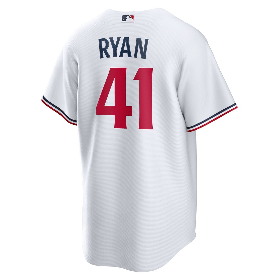 Minnesota Twins Joe Ryan Nike Home Replica Player Jersey - White