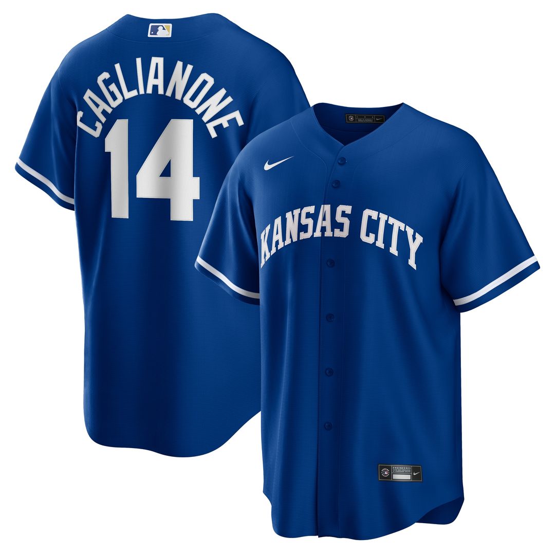 Kansas City Royals Jac Caglianone Nike Alternate Replica Jersey - Royal