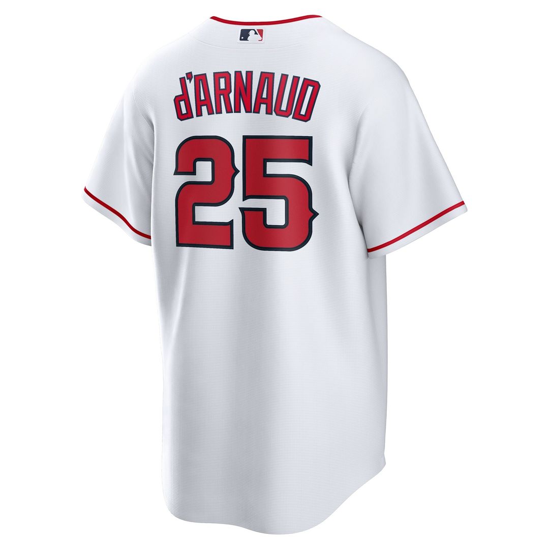 Los Angeles Angels Travis d'Arnaud Nike Home Replica Jersey - White