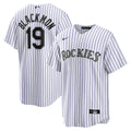 Colorado Rockies Charlie Blackmon Nike Home Replica Player Name Jersey - White
