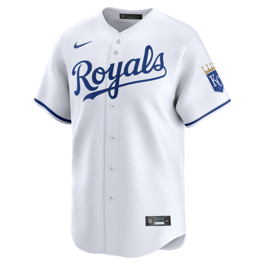 Kansas City Royals Nike Home Limited Jersey - White