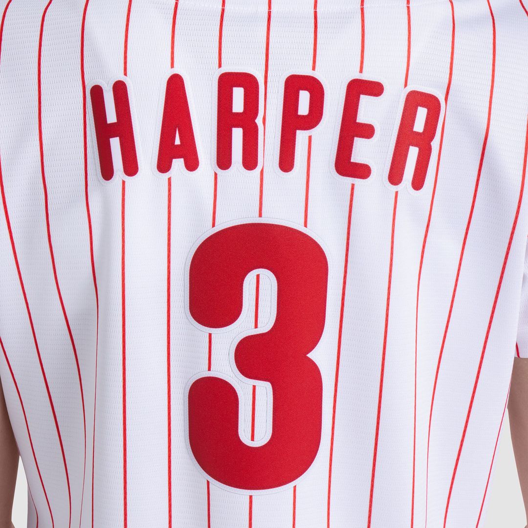 Philadelphia Phillies Bryce Harper Nike Women's Home Replica Player Jersey - White