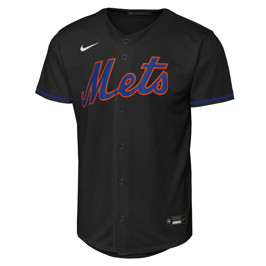 New York Mets Juan Soto Nike Youth Alternate Replica Jersey - Black