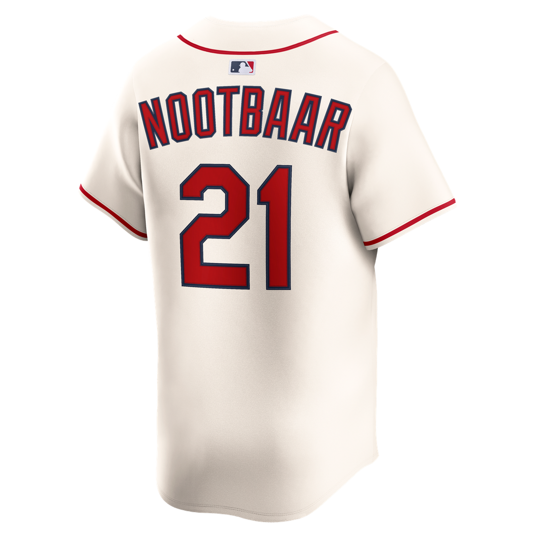 St. Louis Cardinals Lars Nootbaar Nike Alternate 2 Limited Jersey - Cream