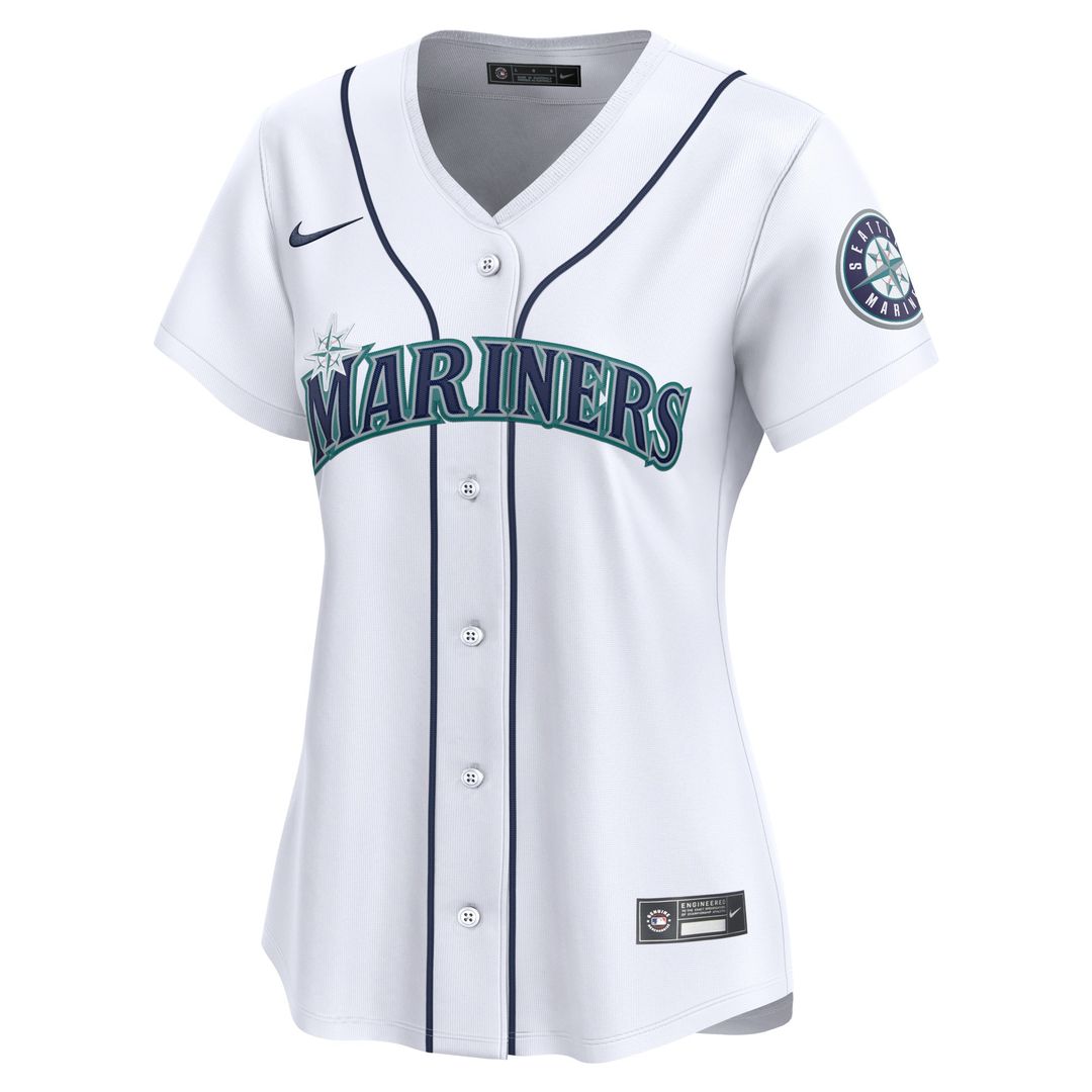 Seattle Mariners Julio Rodríguez Nike Women's Home Limited Player Jersey - White
