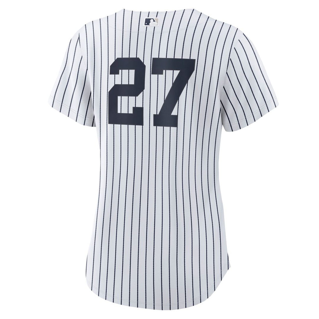 New York Yankees Giancarlo Stanton Nike Women's Home Replica Player Jersey - White