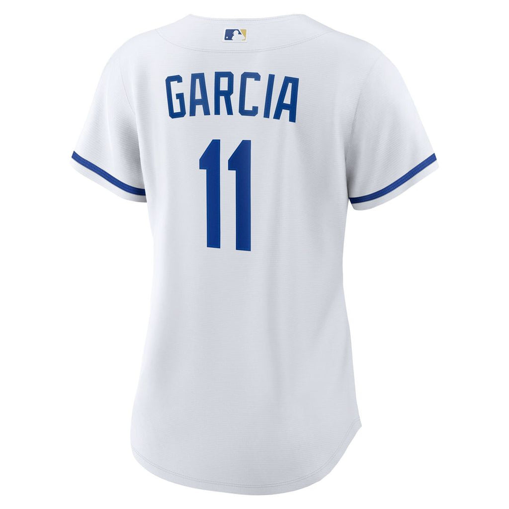 Kansas City Royals Maikel Garcia Nike Women's Home Replica Jersey - White