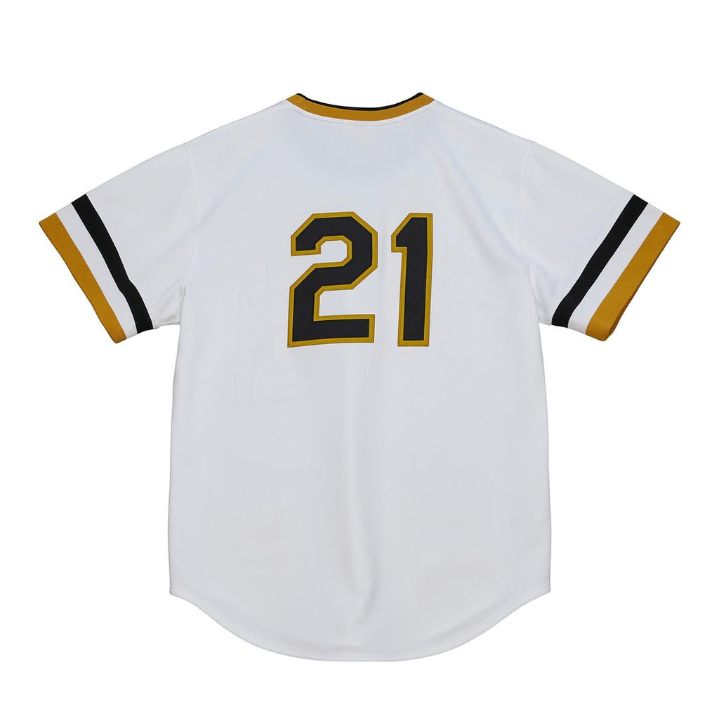 Pittsburgh Pirates Roberto Clemente Mitchell & Ness Cooperstown Authentic Jersey - White