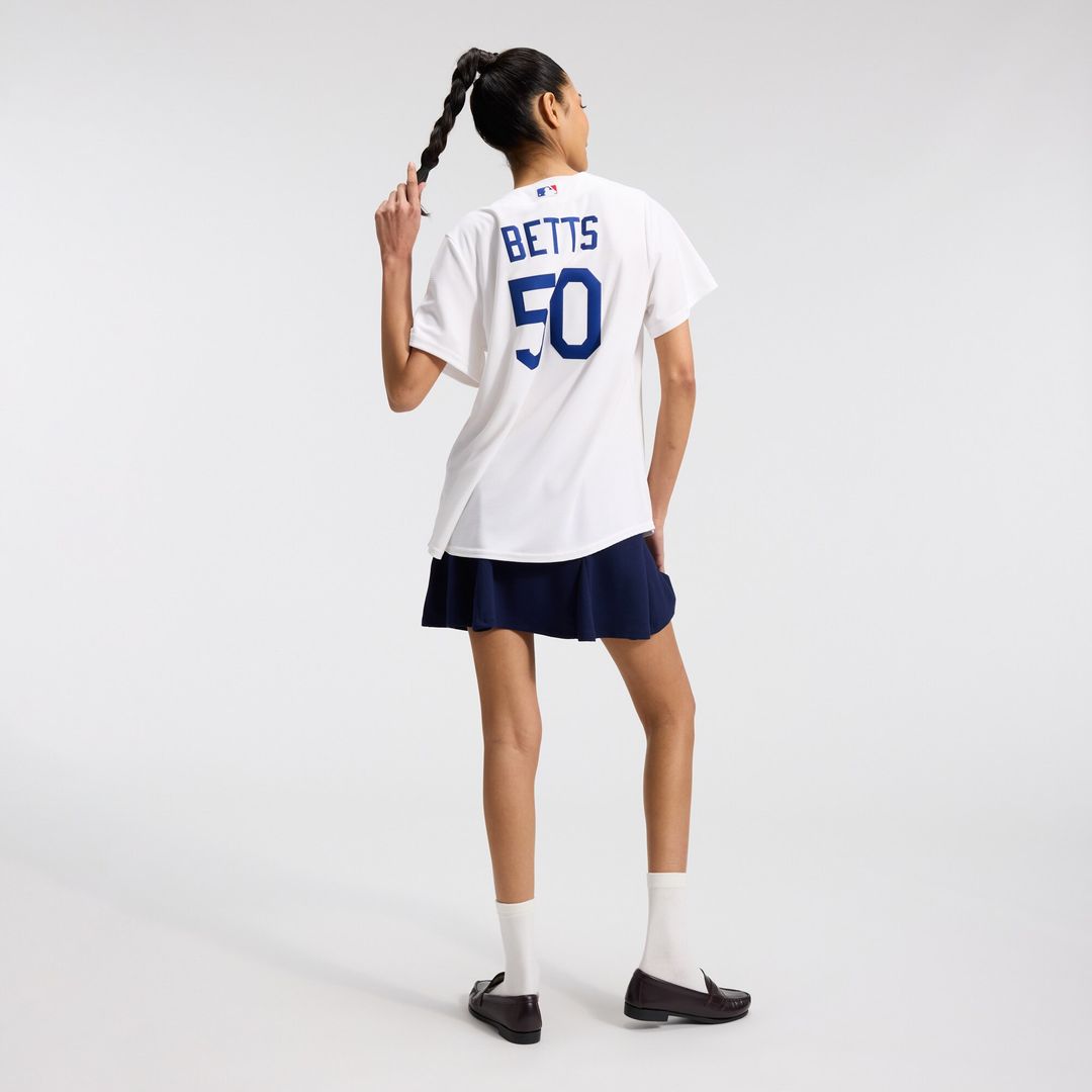 Los Angeles Dodgers Mookie Betts Nike Women's Home Stadium Jersey - White