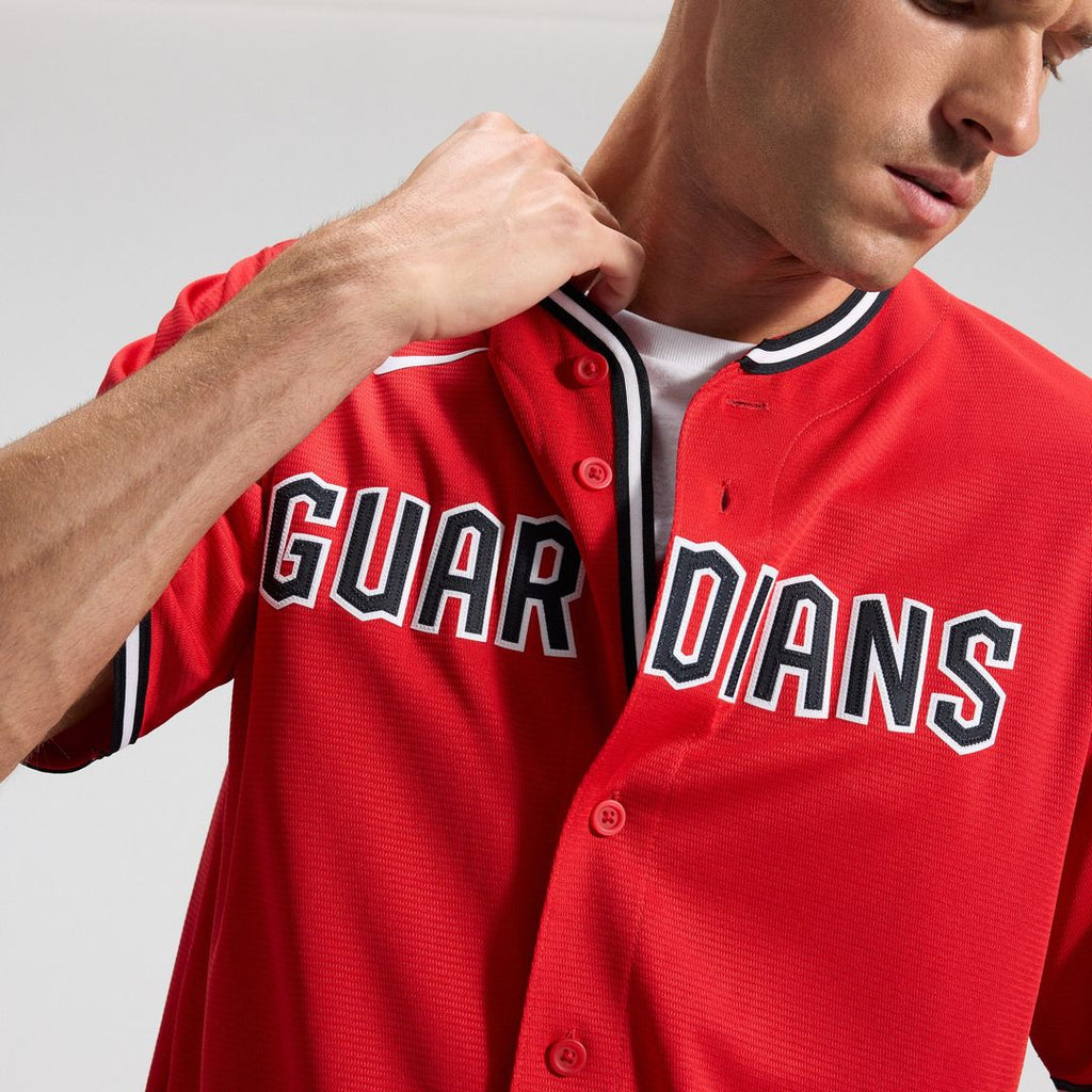Cleveland Guardians Nike Alternate 2 Replica Jersey - Red