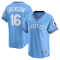 Kansas City Royals Bo Jackson Nike Throwback Cooperstown Limited Jersey - Light Blue