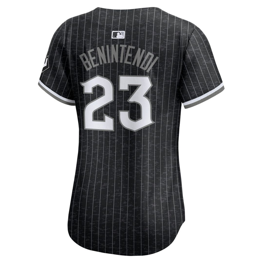 Chicago White Sox Andrew Benintendi Nike Women's 2025 City Connect Limited Player Jersey - Red/Black
