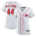 Cincinnati Reds Elly De La Cruz Nike Women's Home Replica Jersey - White