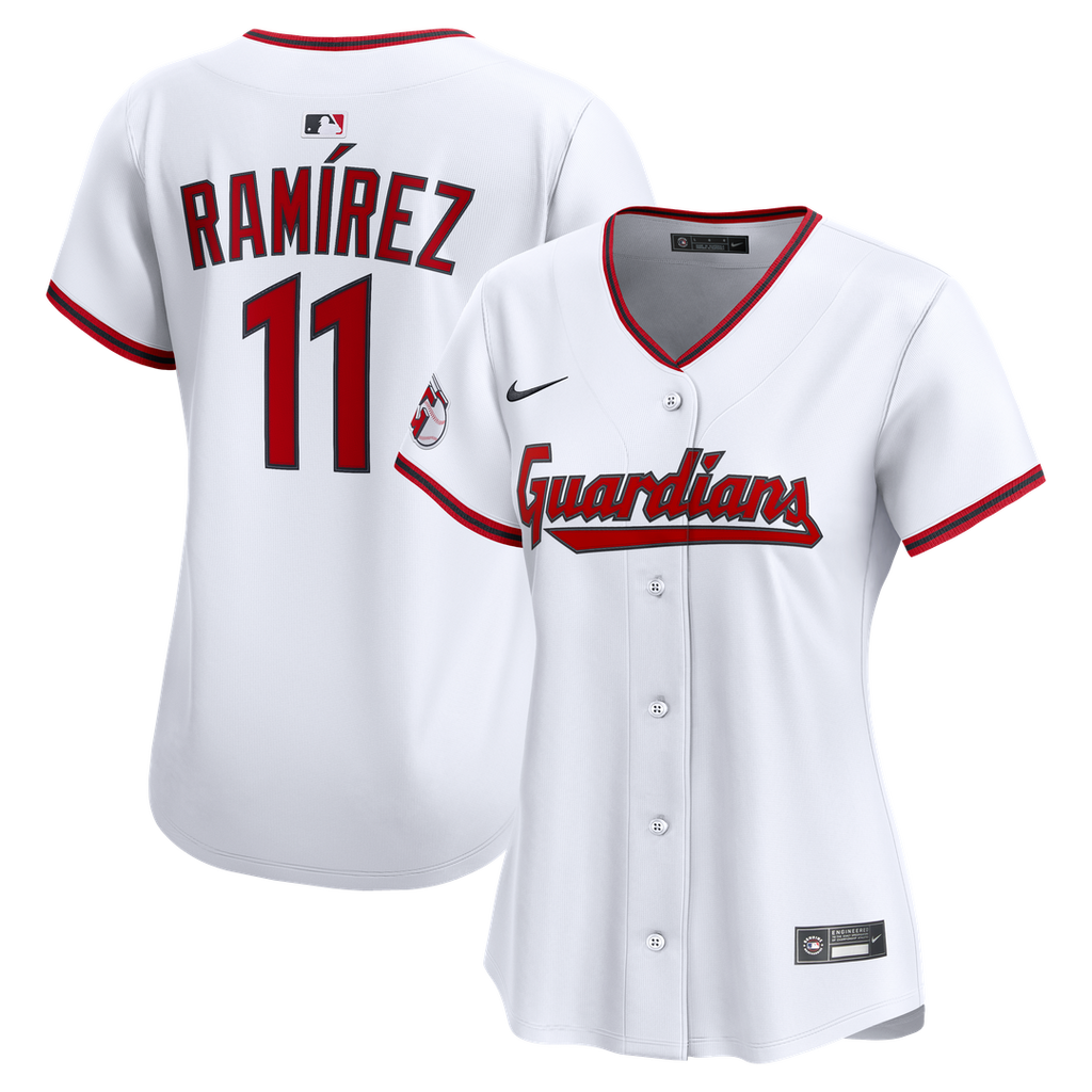 Cleveland Guardians José Ramírez Nike Women's Home Limited Player Jersey - White