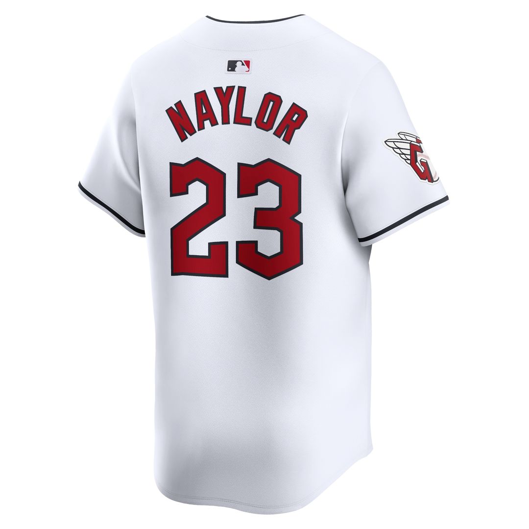 Cleveland Guardians Bo Naylor Nike Home Limited Player Jersey - White