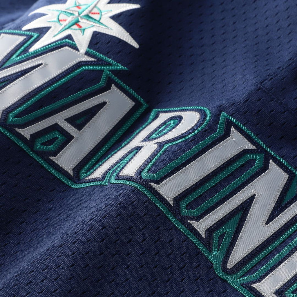 Seattle Mariners Ichiro Suzuki Mitchell & Ness Authentic Batting Practice Jersey - Navy