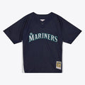 Seattle Mariners Ichiro Suzuki Mitchell & Ness Big & Tall Cooperstown Mesh Batting Practice Jersey - Navy