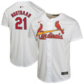 St. Louis Cardinals Lars Nootbaar Nike Youth Home Game Player Jersey - White