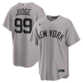 New York Yankees Aaron Judge Nike Road Replica Jersey - Gray