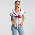 Atlanta Braves Nike Women's Home Replica Team Jersey - White