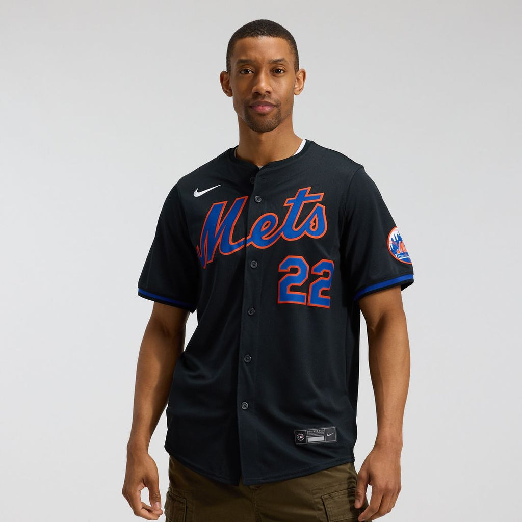 New York Mets Juan Soto Nike Alternate Limited Jersey - Black