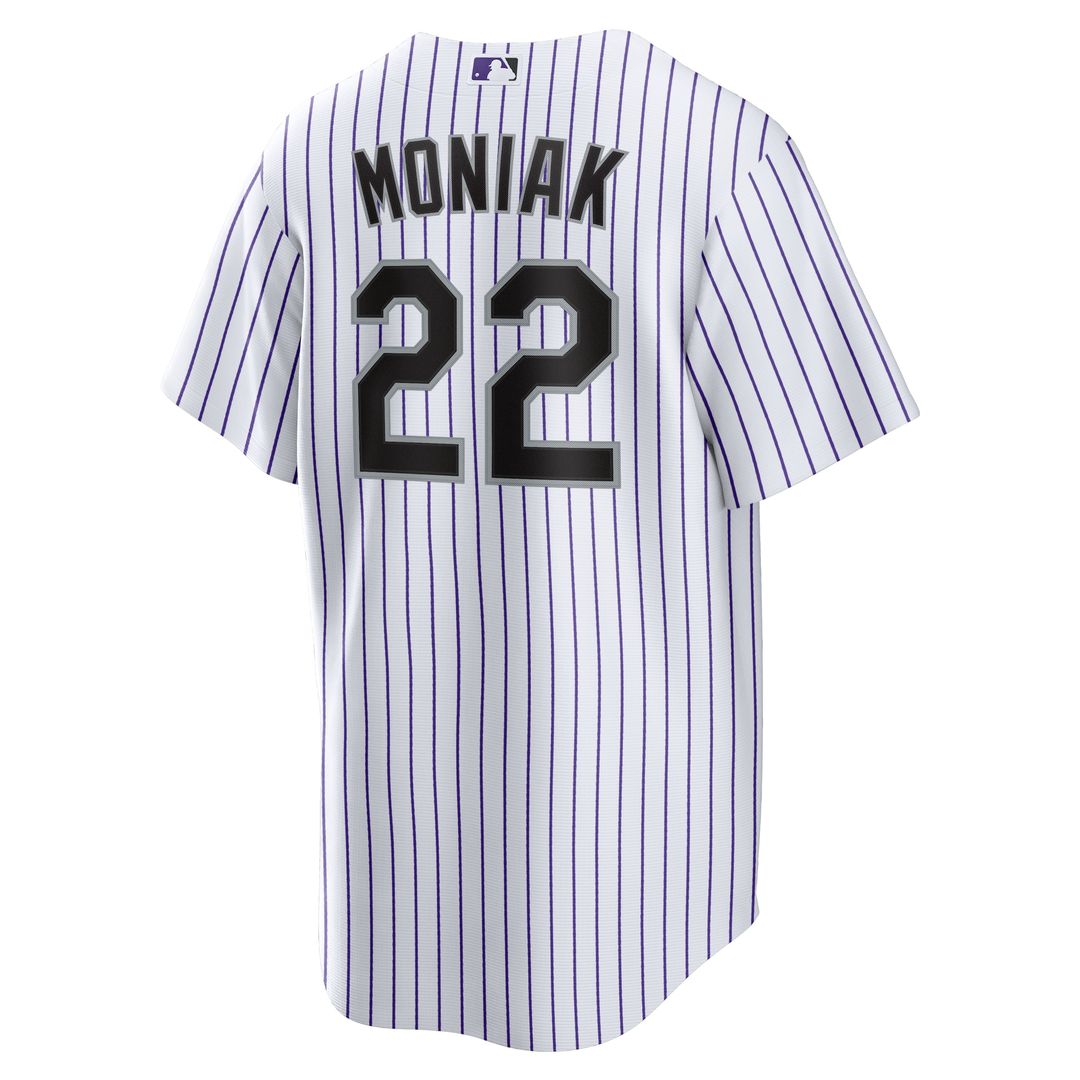 Colorado Rockies Mickey Moniak Nike Home Replica Jersey - White
