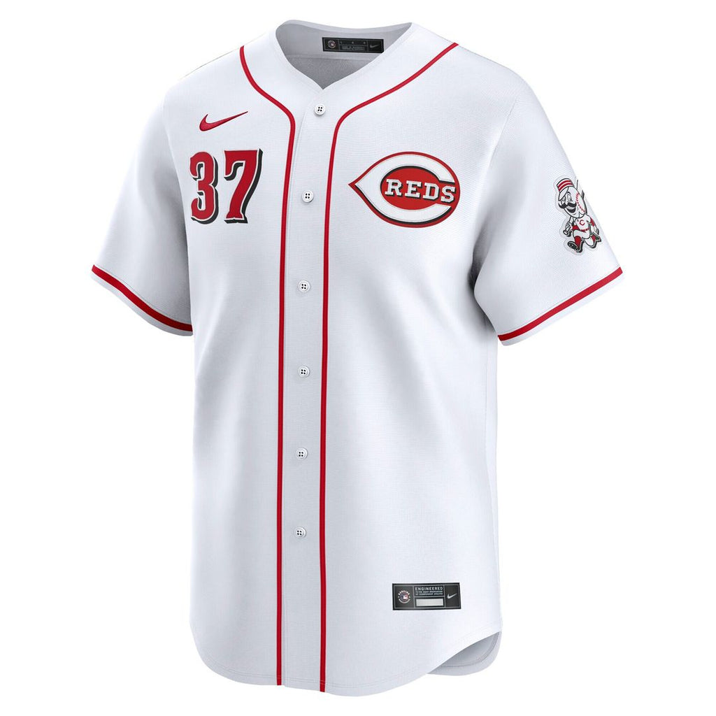 Cincinnati Reds Tyler Stephenson Nike Home Limited Player Jersey - White