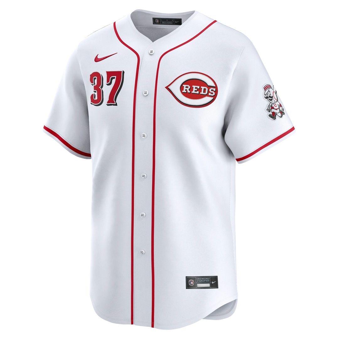 Cincinnati Reds Tyler Stephenson Nike Home Limited Player Jersey - White