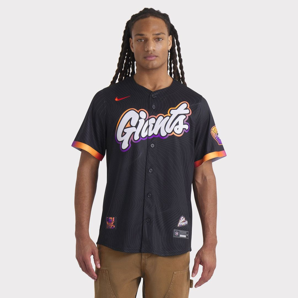 San Francisco Giants Nike 2025 City Connect Limited Jersey - Anthracite