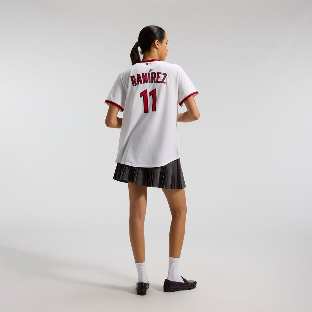 Cleveland Guardians José Ramírez Nike Women's Home Replica Jersey - White