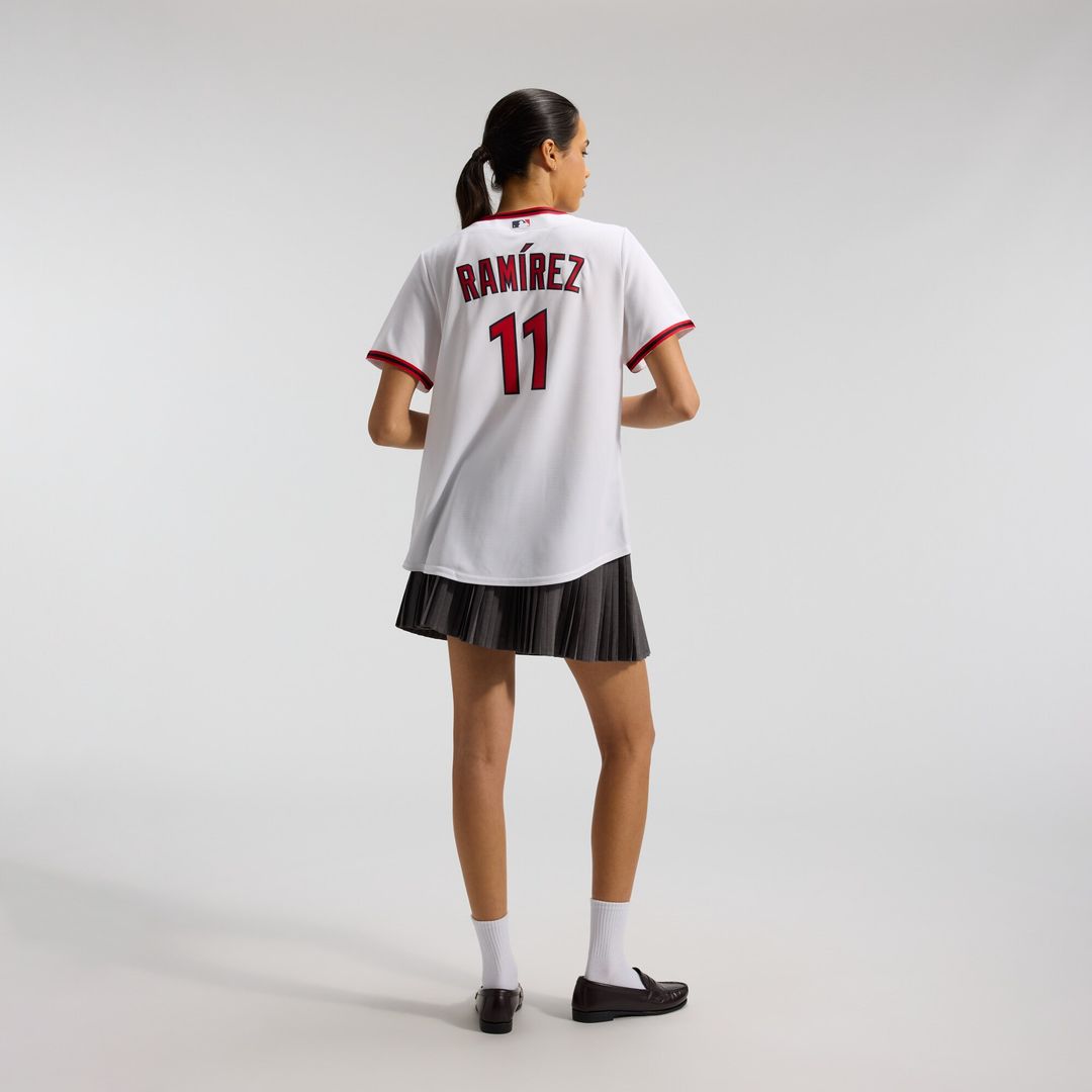 Cleveland Guardians José Ramírez Nike Women's Home Replica Jersey - White
