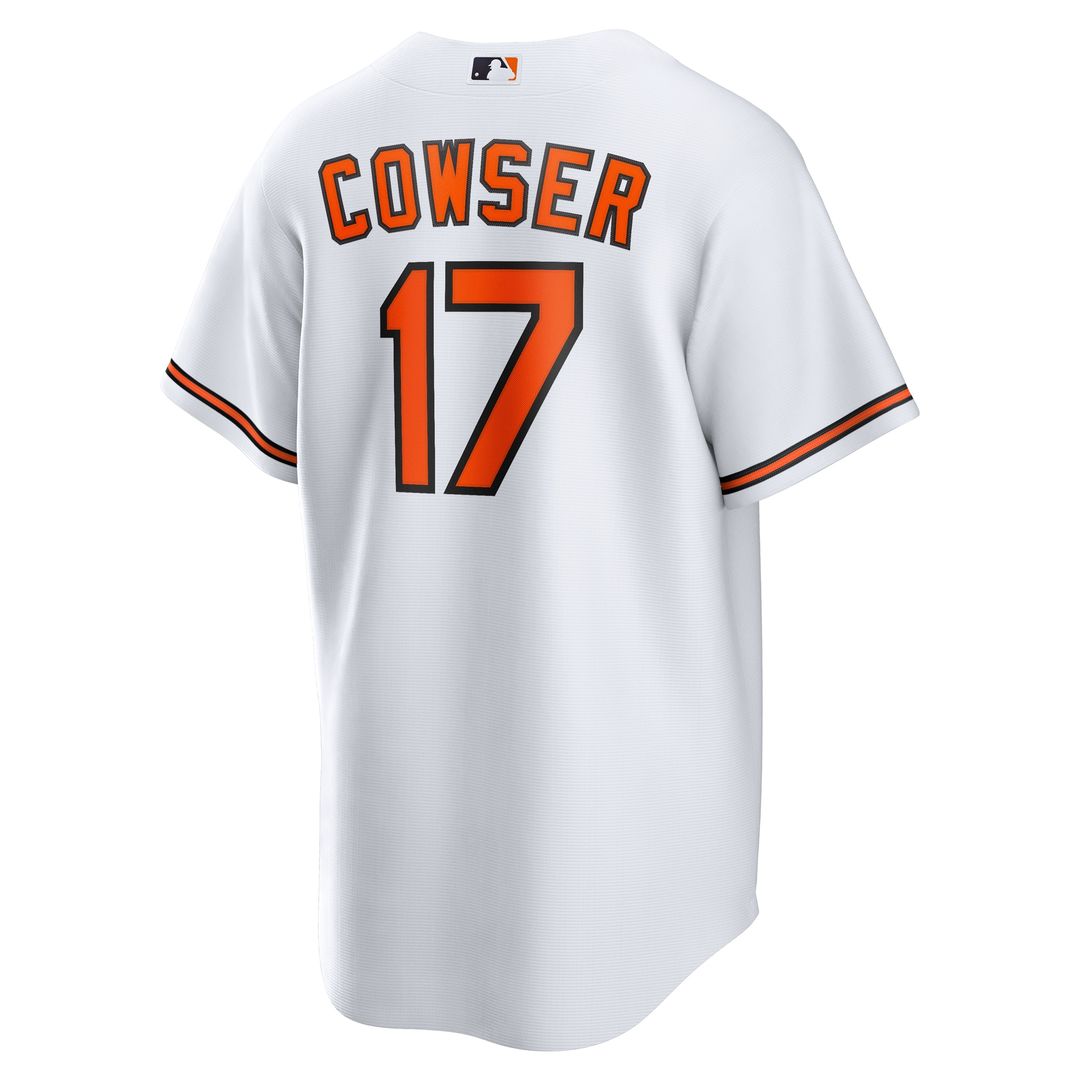 Baltimore Orioles Colton Cowser Nike Home Replica Jersey - White