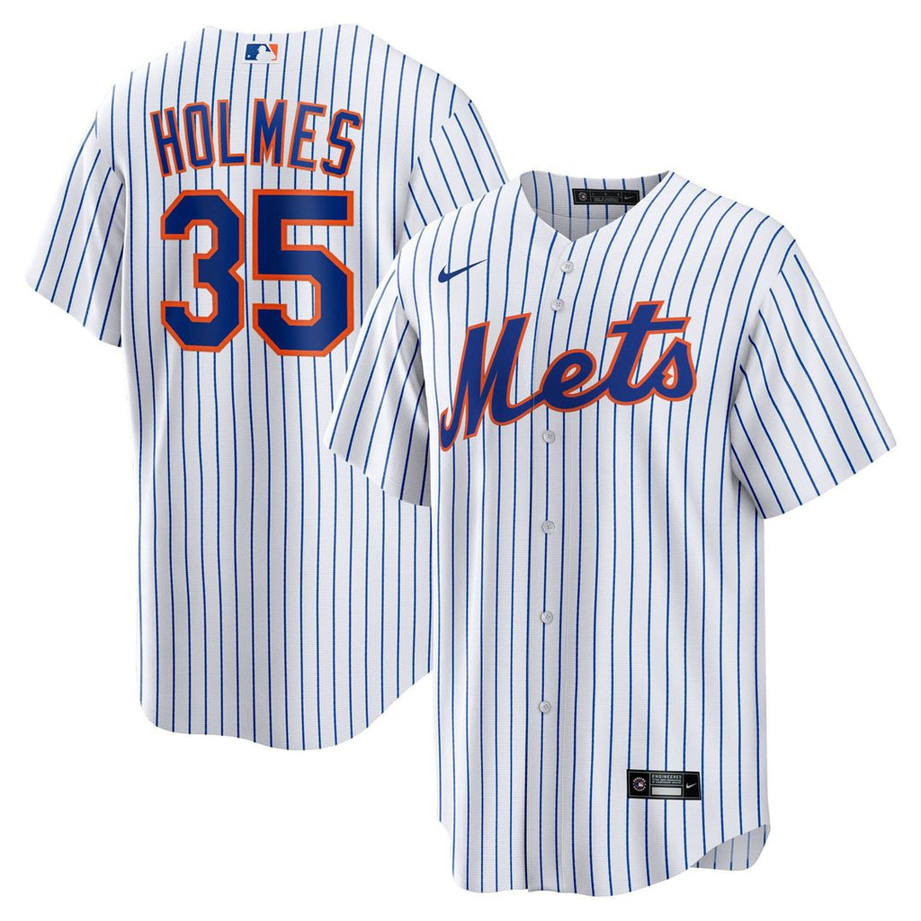 New York Mets Clay Holmes Nike Home Replica Jersey - White