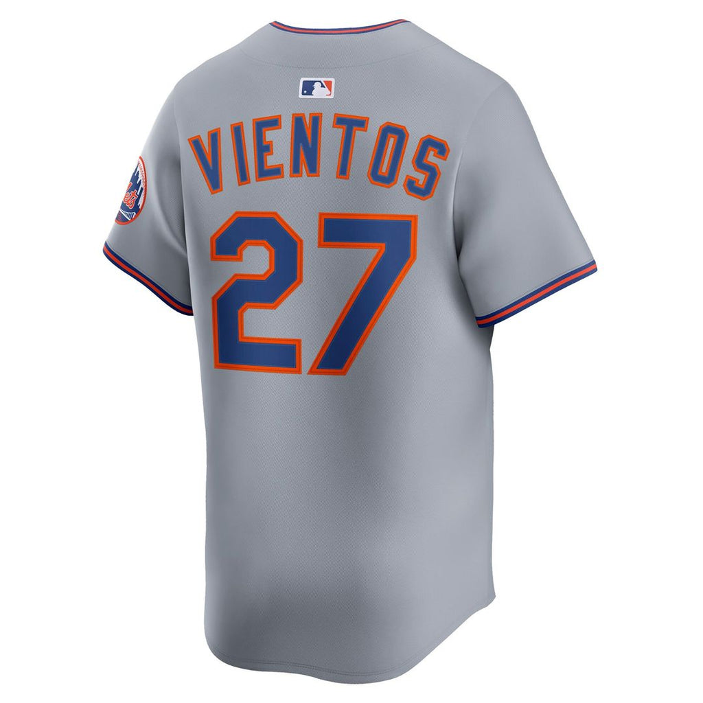 New York Mets Mark Vientos Nike All - Star Limited Jersey - Gray