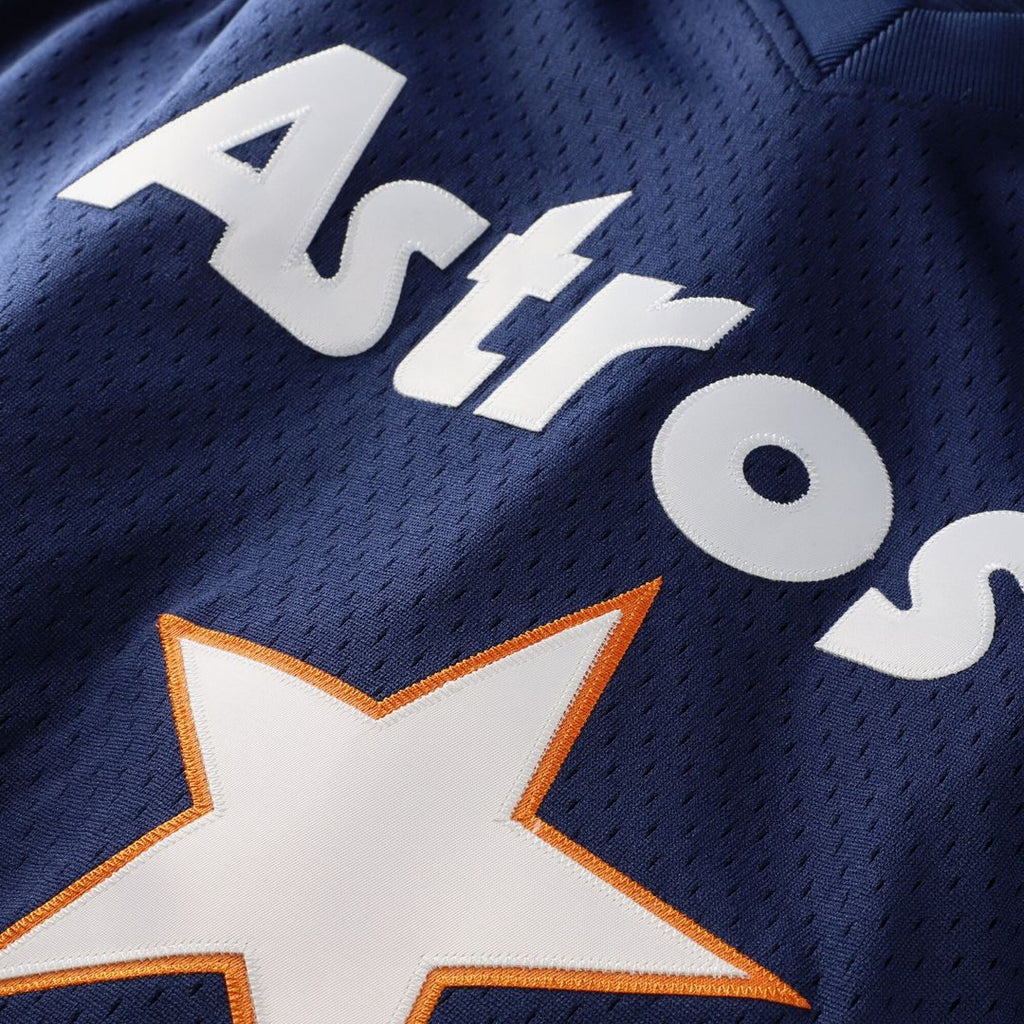 Houston Astros Nolan Ryan Mitchell & Ness Toddler Throwback Mesh Batting Practice Jersey - Navy