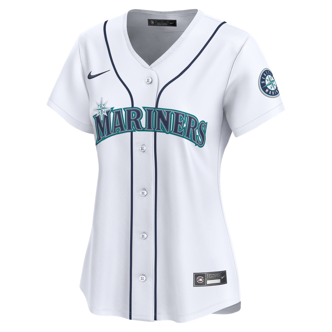 Seattle Mariners Julio Rodríguez Nike Women's Home Limited Jersey - White