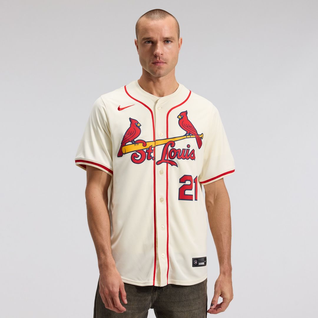St. Louis Cardinals Lars Nootbaar Nike Alternate 2 Limited Jersey - Cream