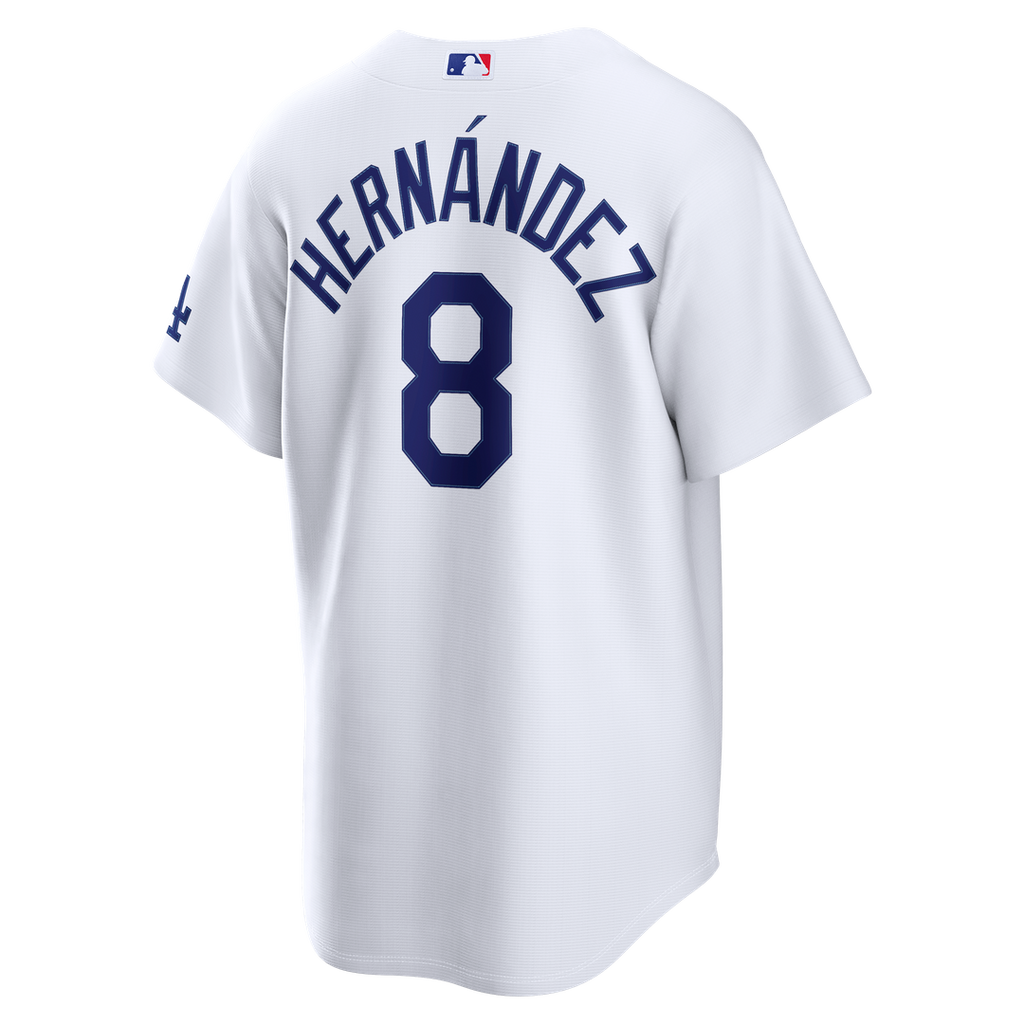 Los Angeles Dodgers Enrique Hernández Nike Home Stadium Jersey - White