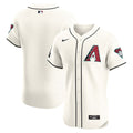 Arizona Diamondbacks Nike Home Elite Patch Jersey - White