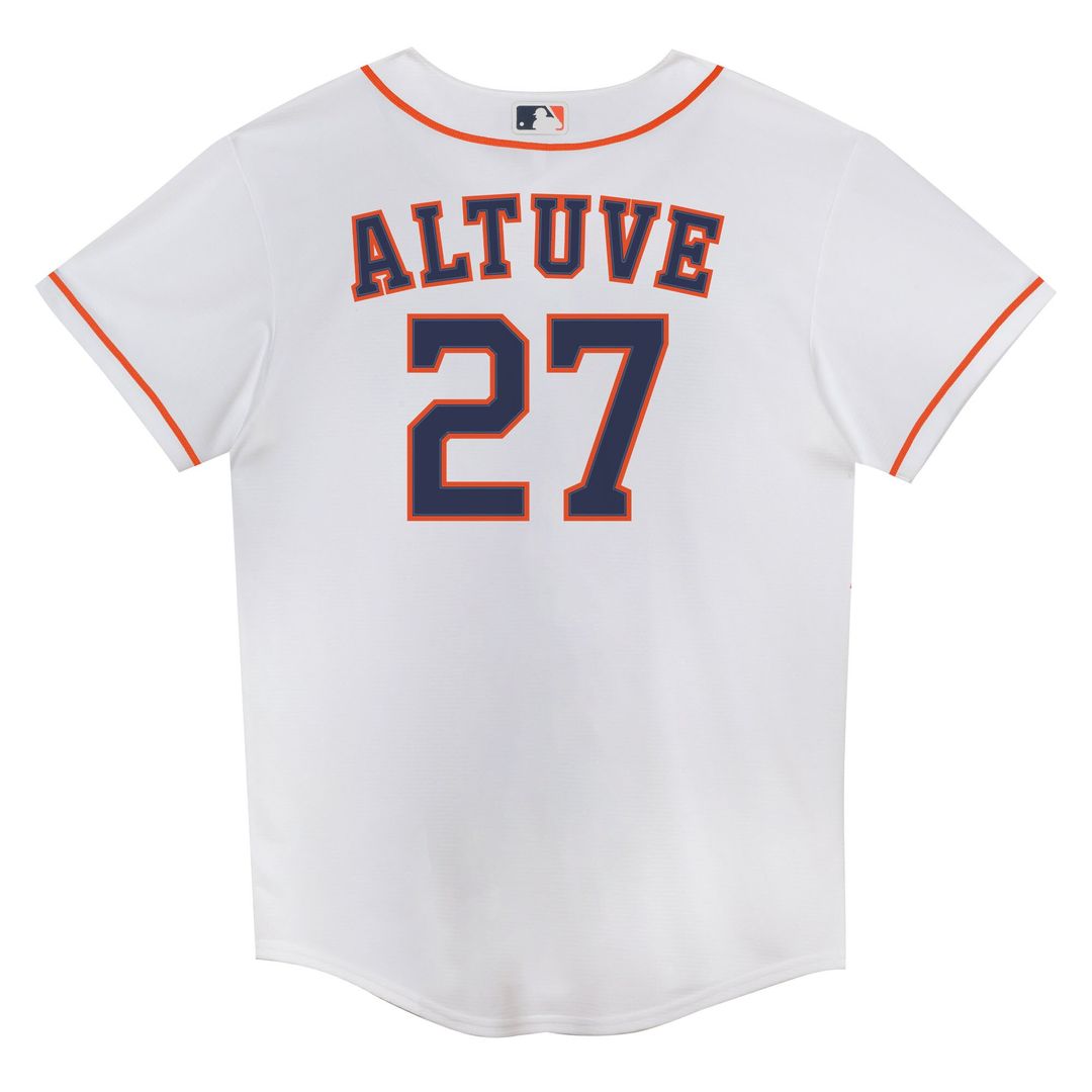 Houston Astros Jose Altuve Nike Preschool Home Replica Jersey - White