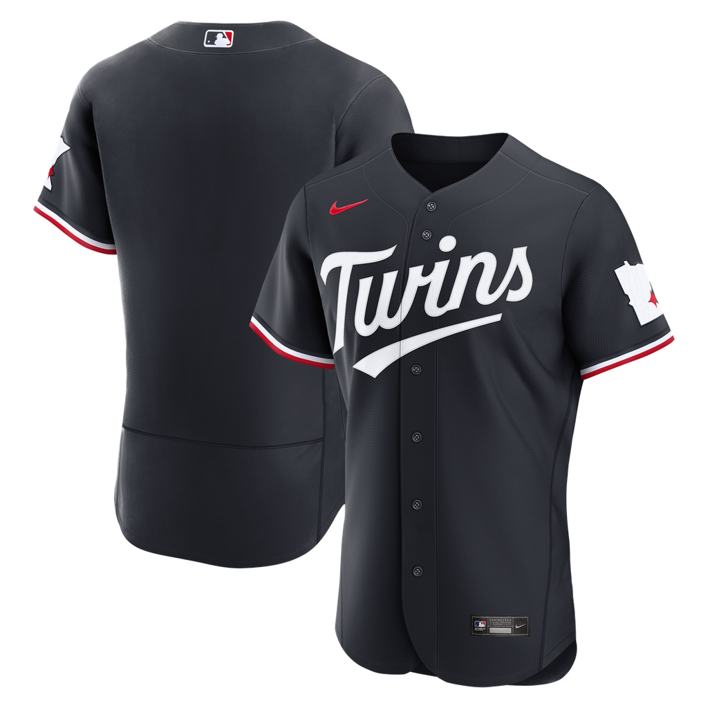 Minnesota Twins Nike Alternate Authentic Jersey - Navy