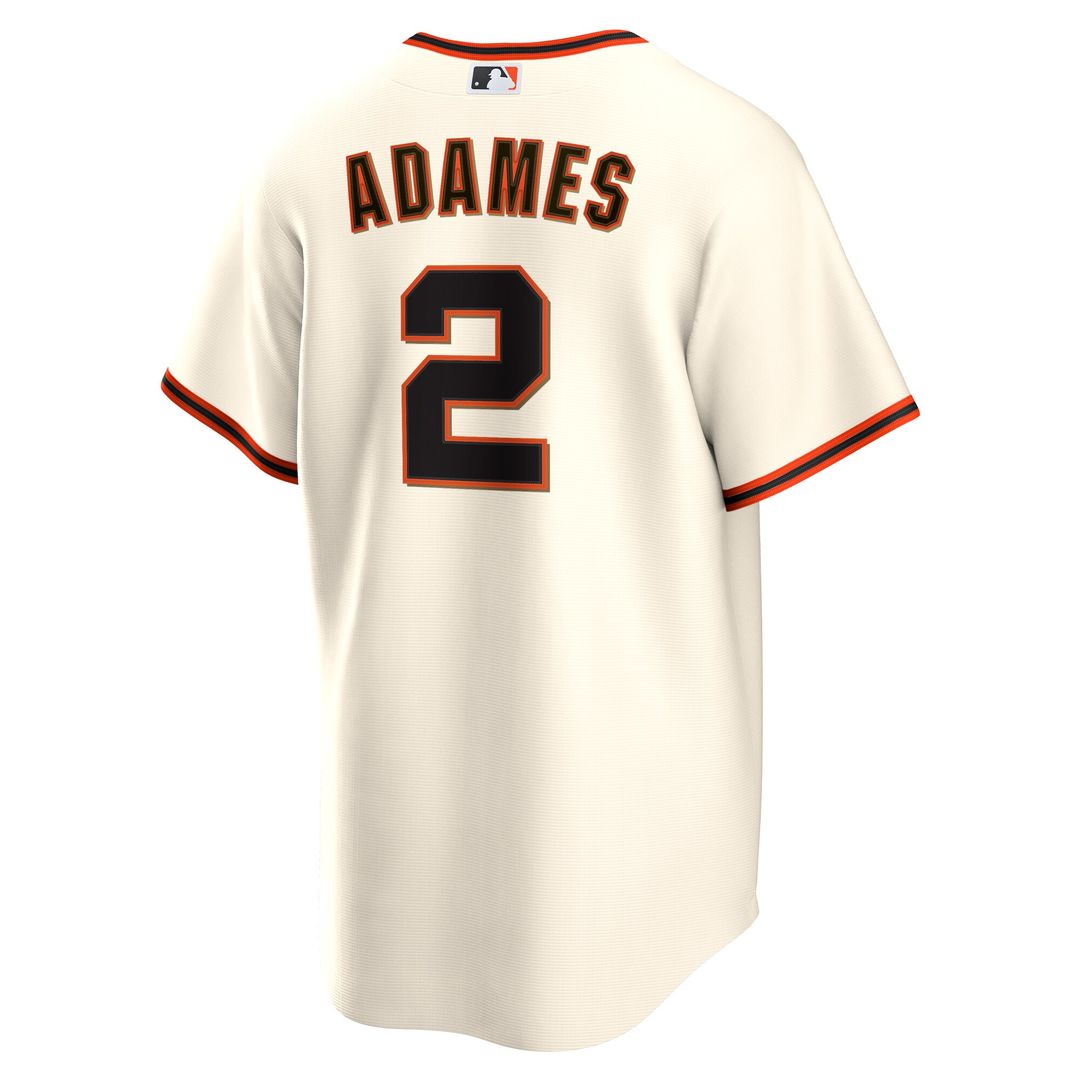 San Francisco Giants Willy Adames Nike Home Replica Jersey - Cream
