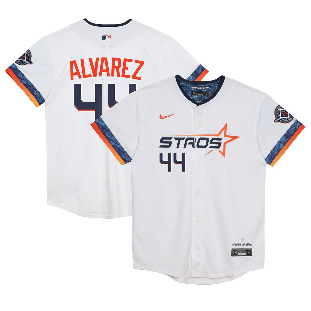 Houston Astros Yordan Alvarez Nike Preschool 2025 City Connect Limited Player Jersey - White