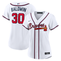 Atlanta Braves Drake Baldwin Nike Women's Home Replica Jersey - White