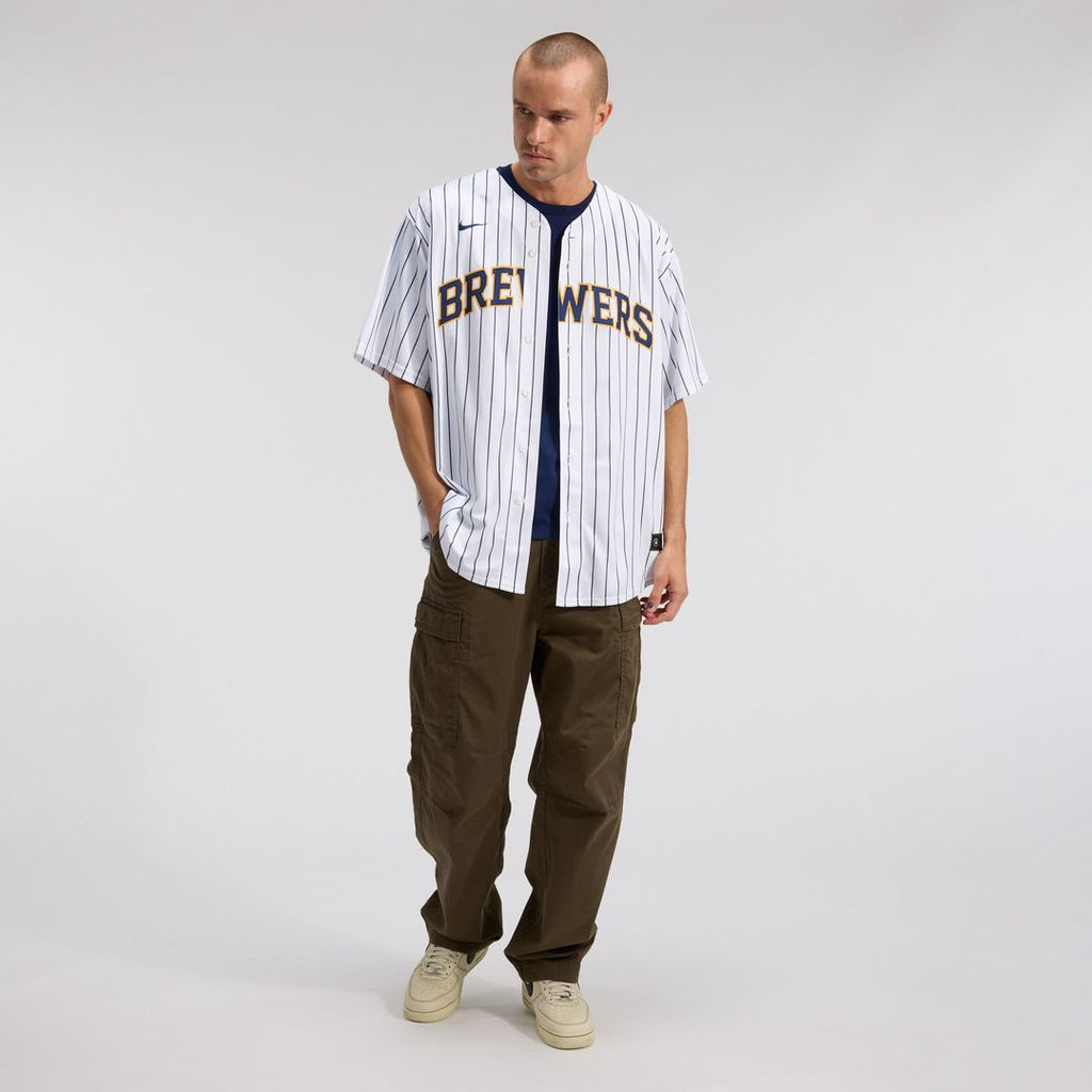 Milwaukee Brewers Christian Yelich Nike Alternate Replica Player Jersey - White