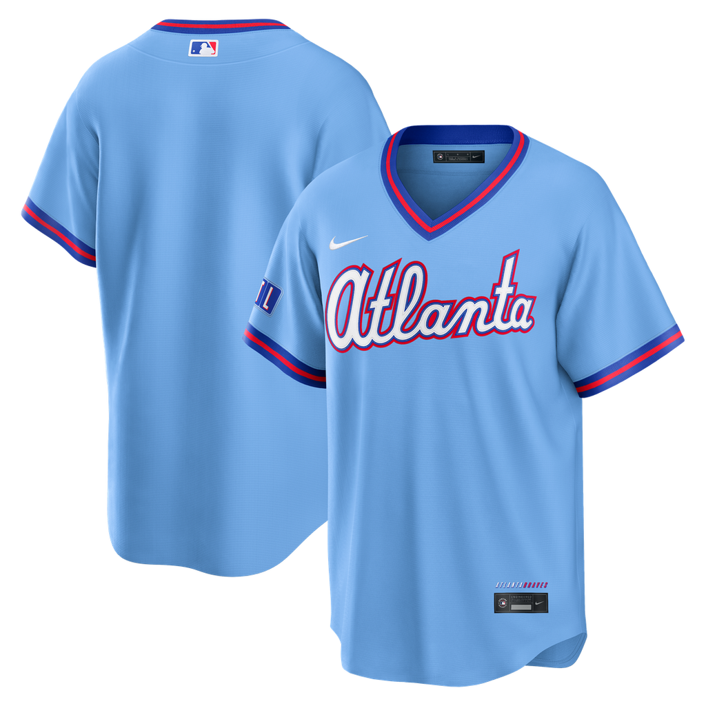 Atlanta Braves Nike 2026 City Connect Stadium Jersey - Powder Blue
